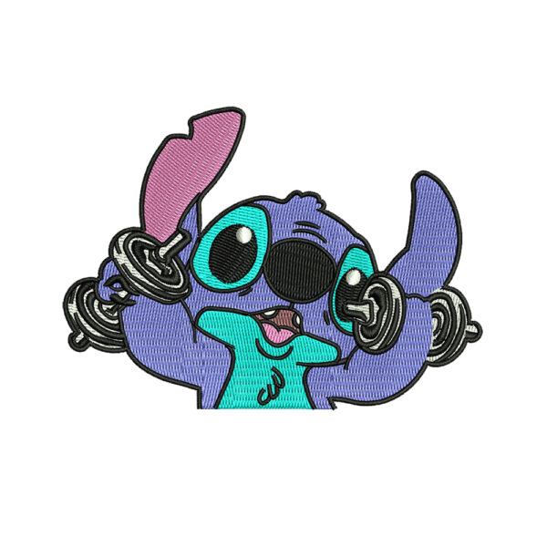 Lilo Cartoon Embroidery Design